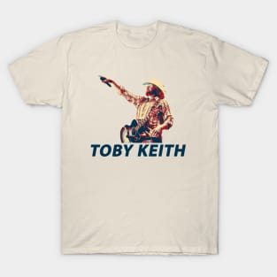 Toby Keith Retro Vintage Color T-Shirt